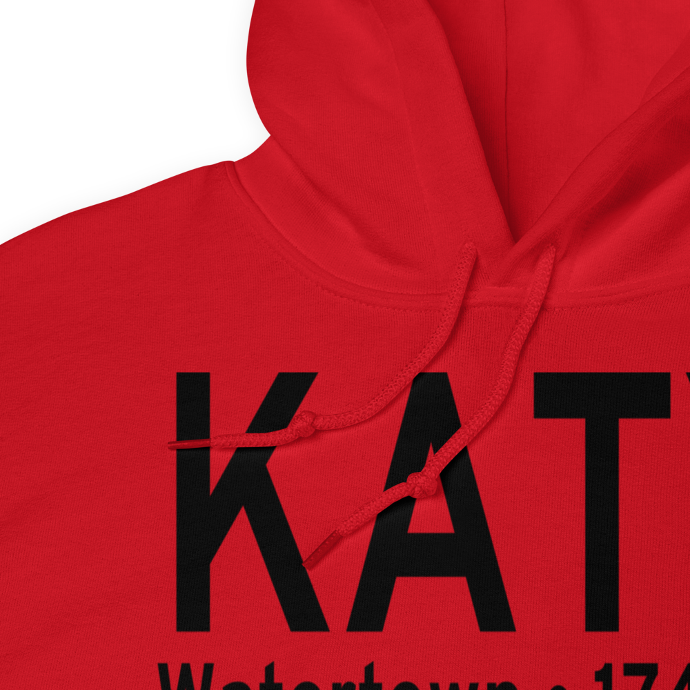 Watertown Regional Airport (KATY) ICAO Hoodie Sweatshirt 