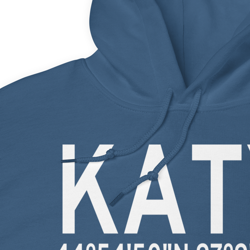 Watertown Regional Airport (KATY) ICAO Hoodie Sweatshirt 