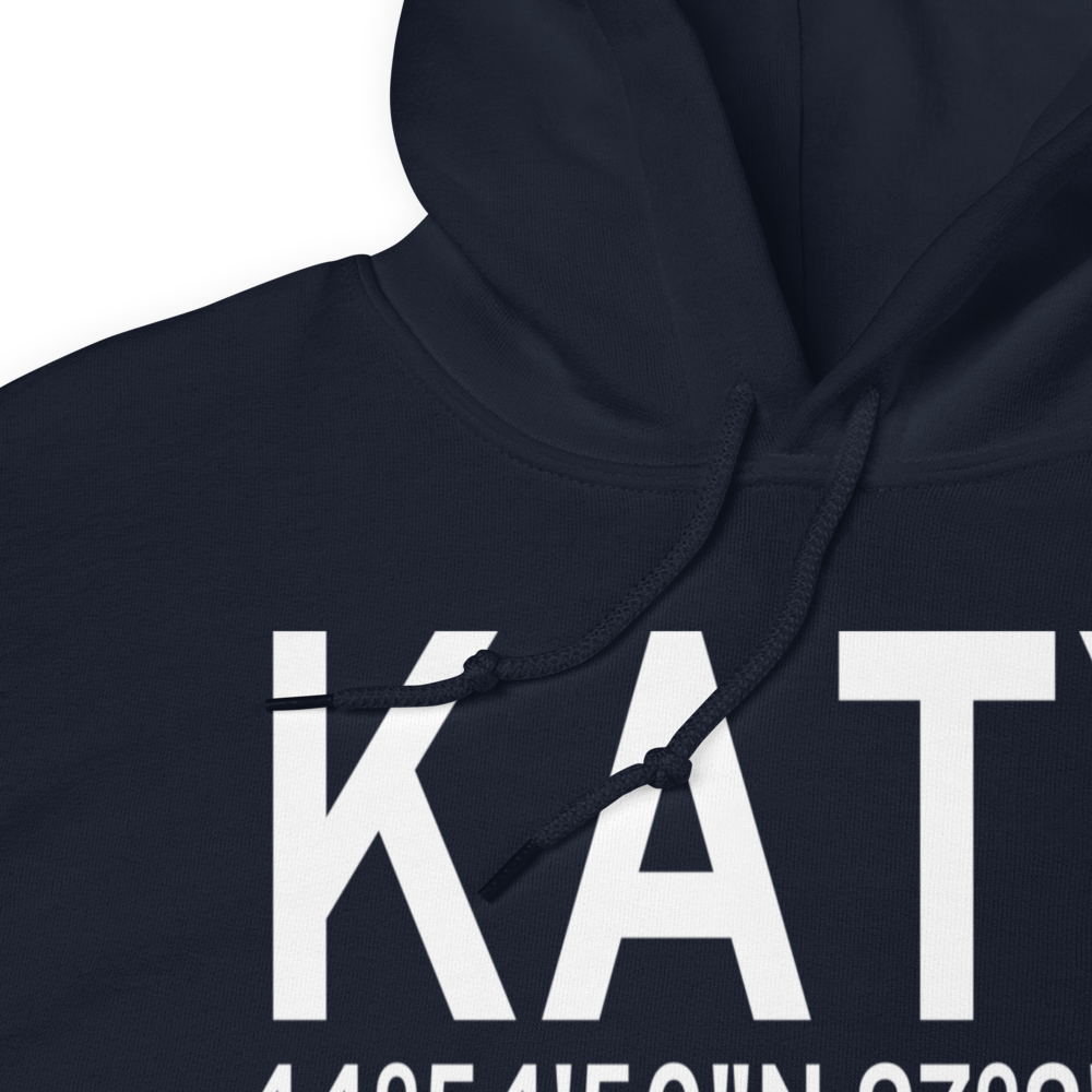 Watertown Regional Airport (KATY) ICAO Hoodie Sweatshirt 