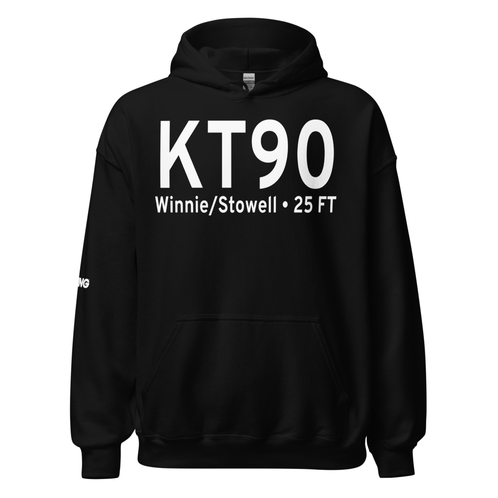 Chambers County Winnie Stowell Airport (KT90) ICAO Hoodie Sweatshirt 