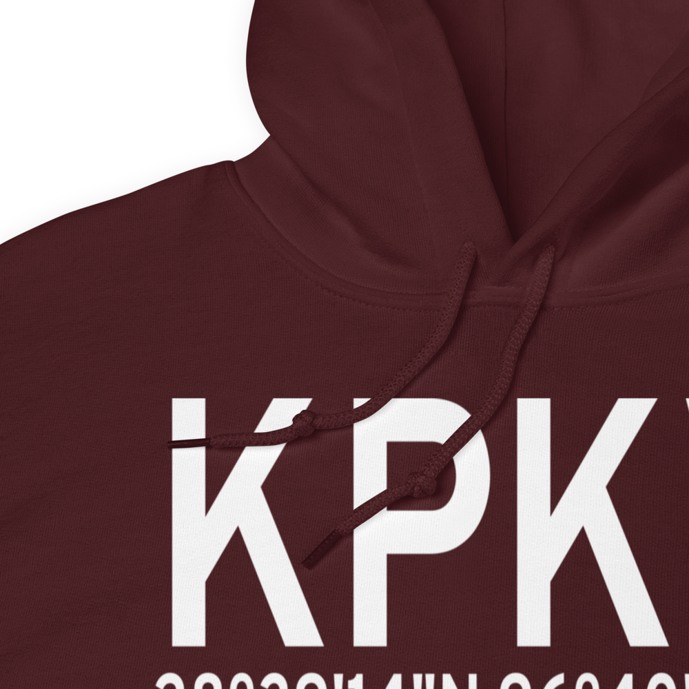 Calhoun County Airport (KPKV) ICAO Hoodie Sweatshirt 