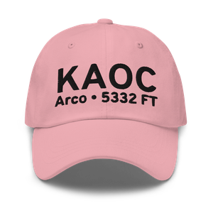 Arco Butte County Airport (KAOC) ICAO Hat