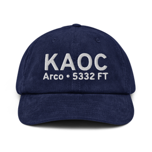 Arco Butte County Airport (KAOC) ICAO Hat