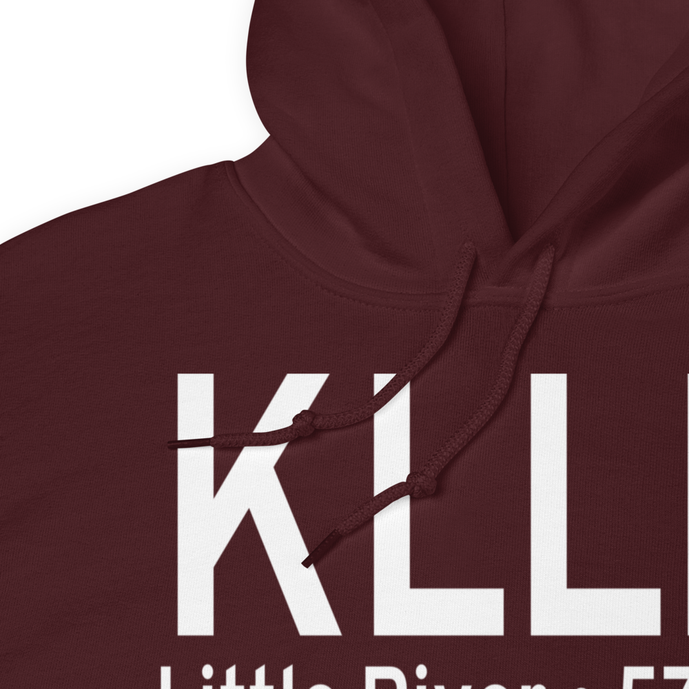 Little River Airport (KLLR) ICAO Hoodie Sweatshirt 