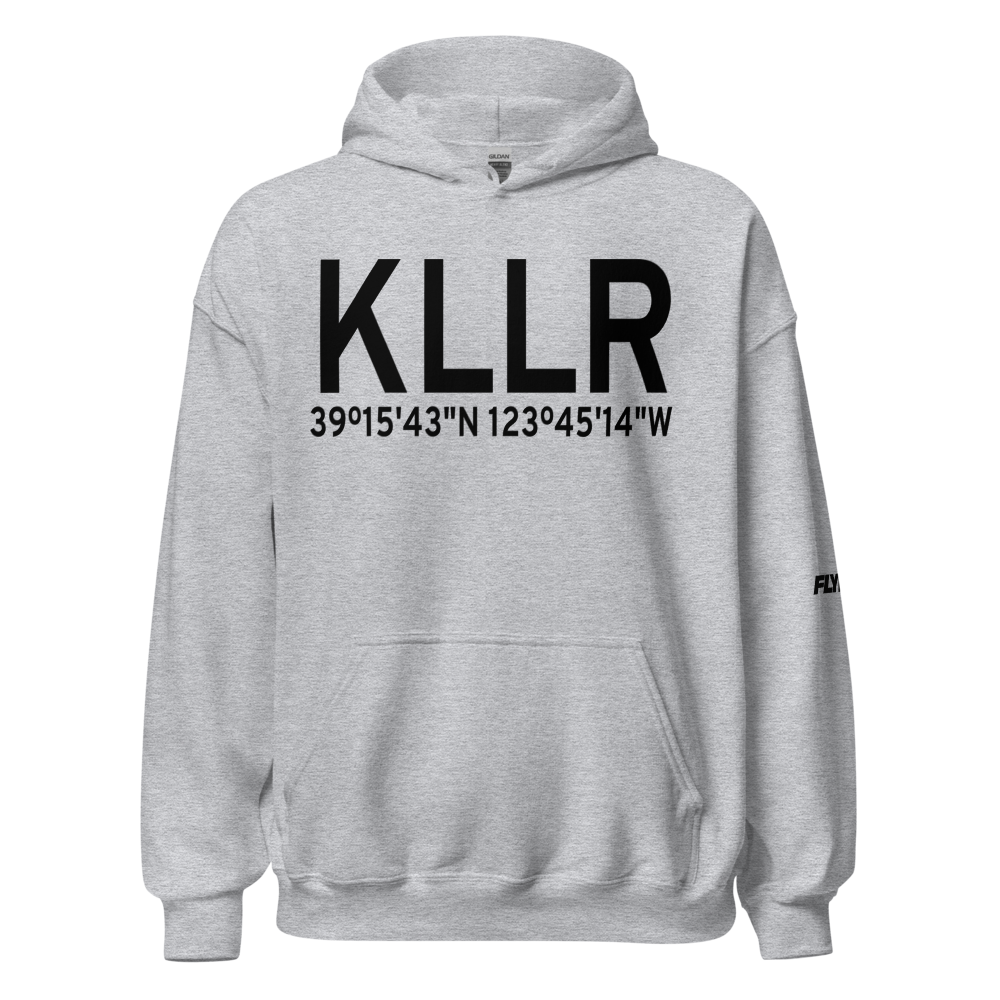 Little River Airport (KLLR) ICAO Hoodie Sweatshirt 