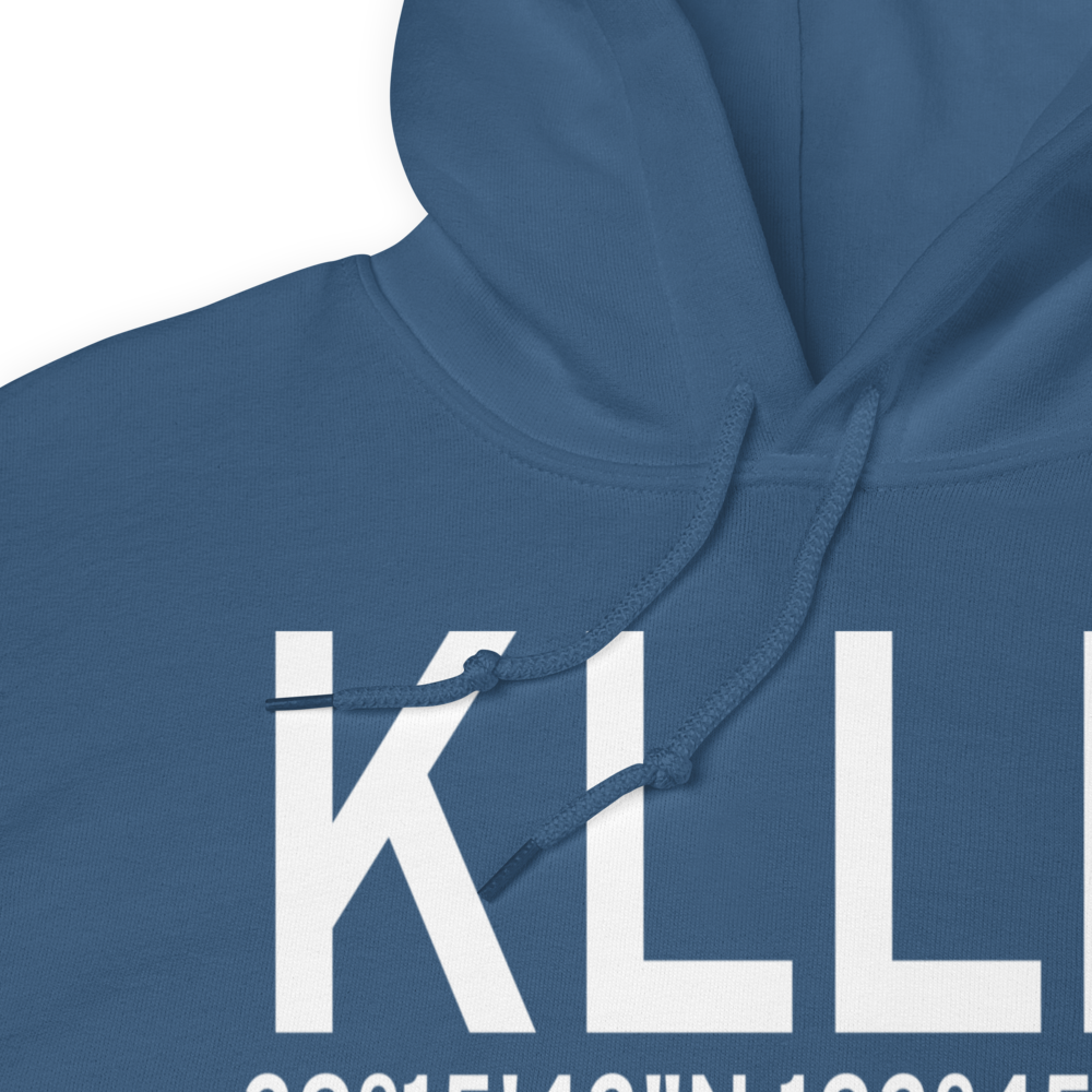 Little River Airport (KLLR) ICAO Hoodie Sweatshirt 