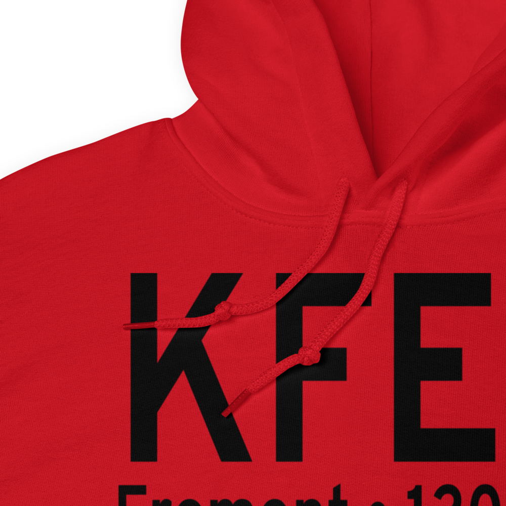 Fremont Municipal Airport (KFET) ICAO Hoodie Sweatshirt 