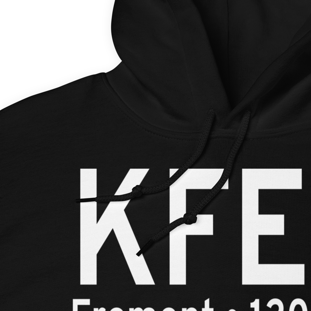 Fremont Municipal Airport (KFET) ICAO Hoodie Sweatshirt 