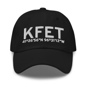 Fremont Municipal Airport (KFET) ICAO Hat