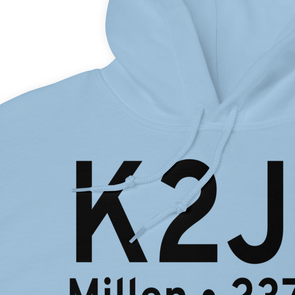 Millen Airport (K2J5) ICAO Hoodie Sweatshirt 