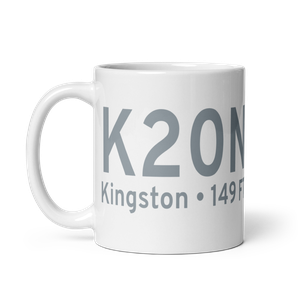 Kingston-Ulster Airport (K20N) ICAO Mug
