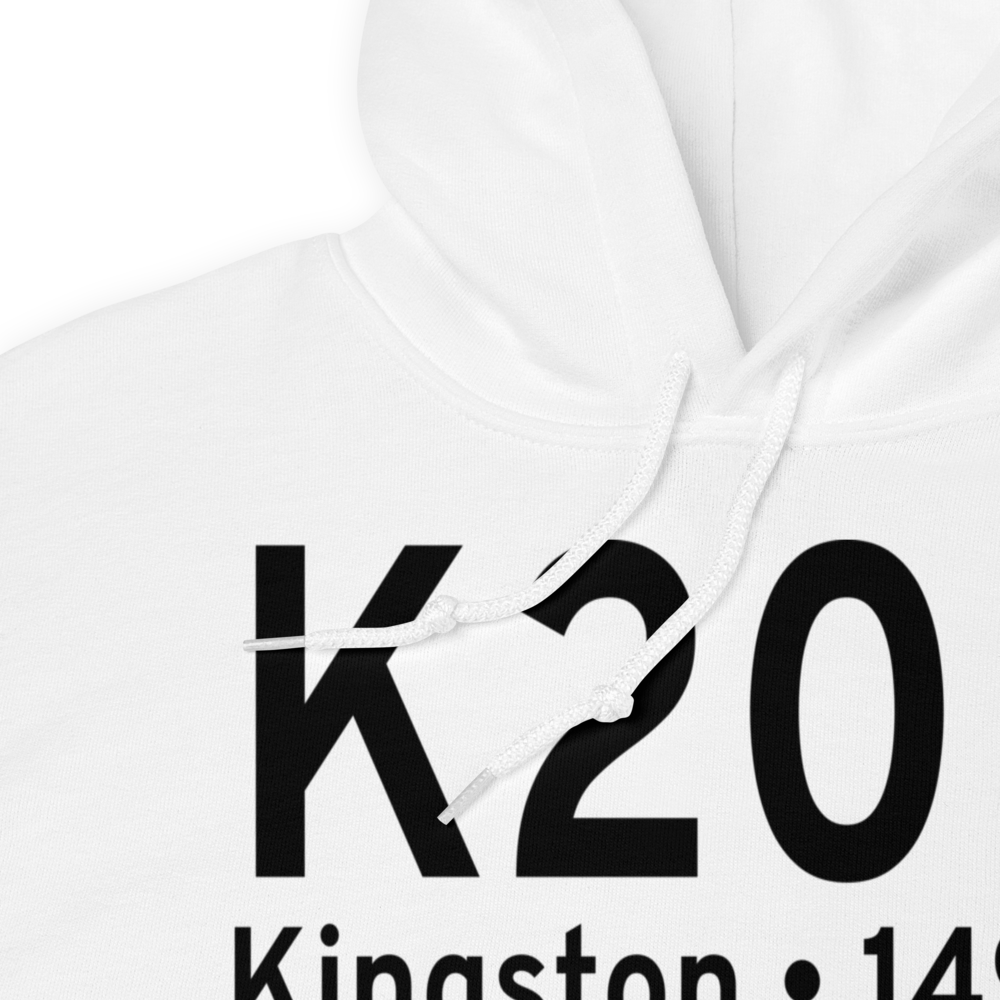 Kingston-Ulster Airport (K20N) ICAO Hoodie Sweatshirt 