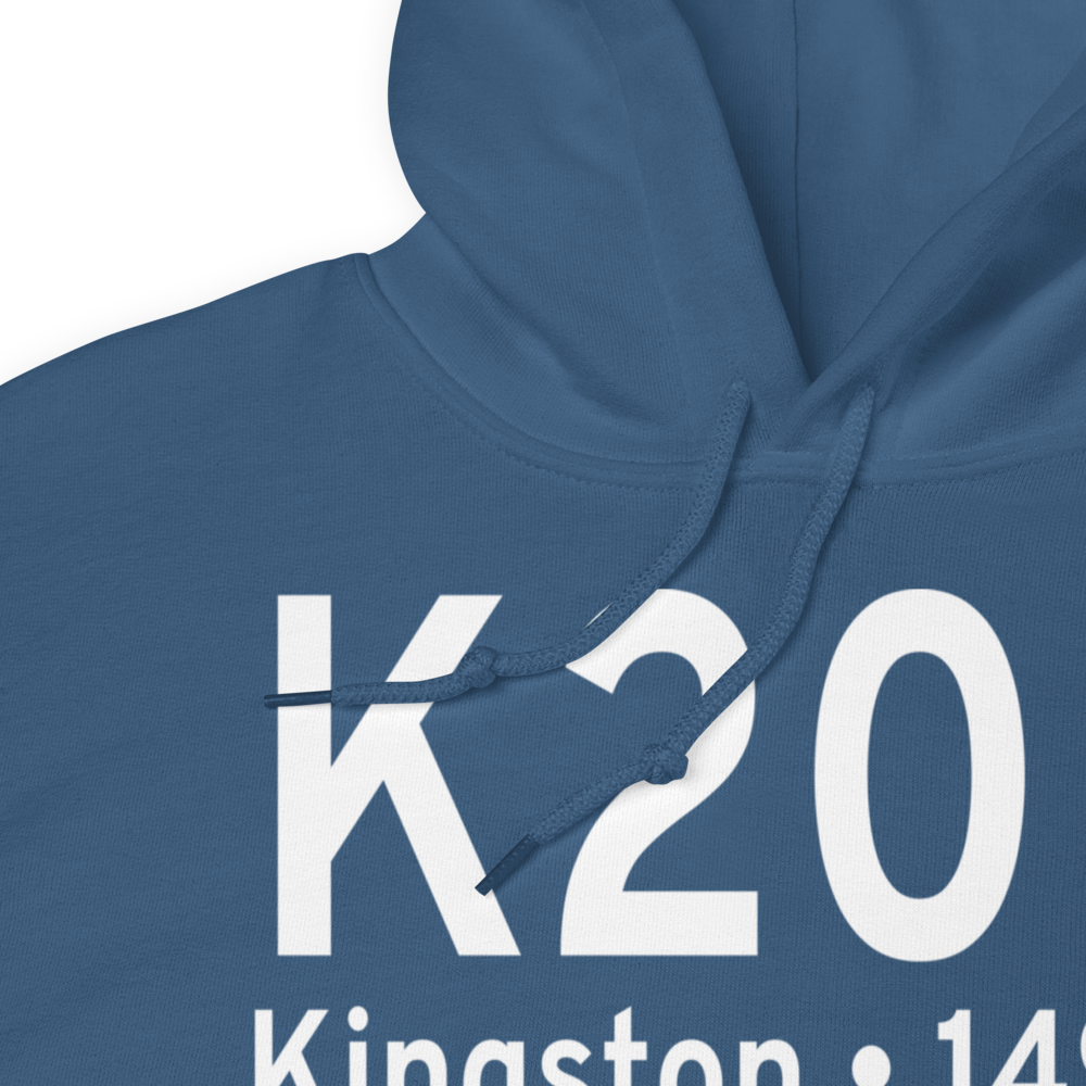 Kingston-Ulster Airport (K20N) ICAO Hoodie Sweatshirt 