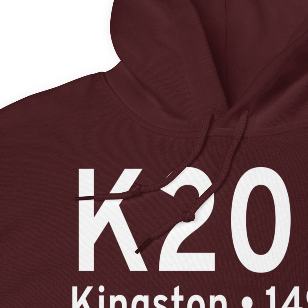 Kingston-Ulster Airport (K20N) ICAO Hoodie Sweatshirt 
