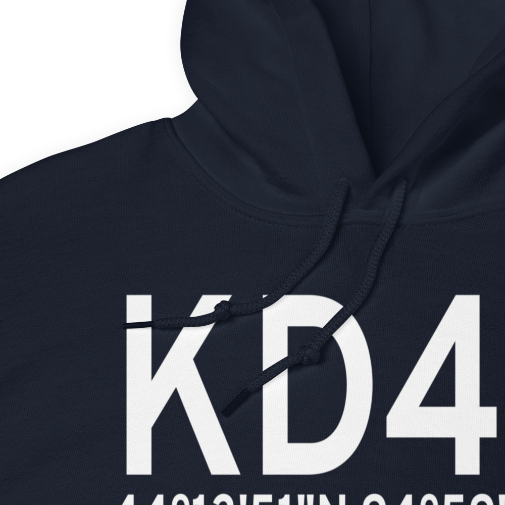 Springfield Municipal Airport (KD42) ICAO Hoodie Sweatshirt 