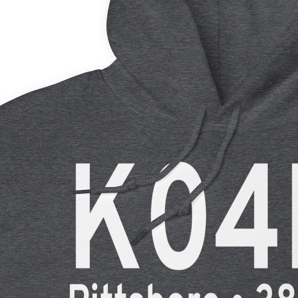 Calhoun County Airport (K04M) ICAO Hoodie Sweatshirt 