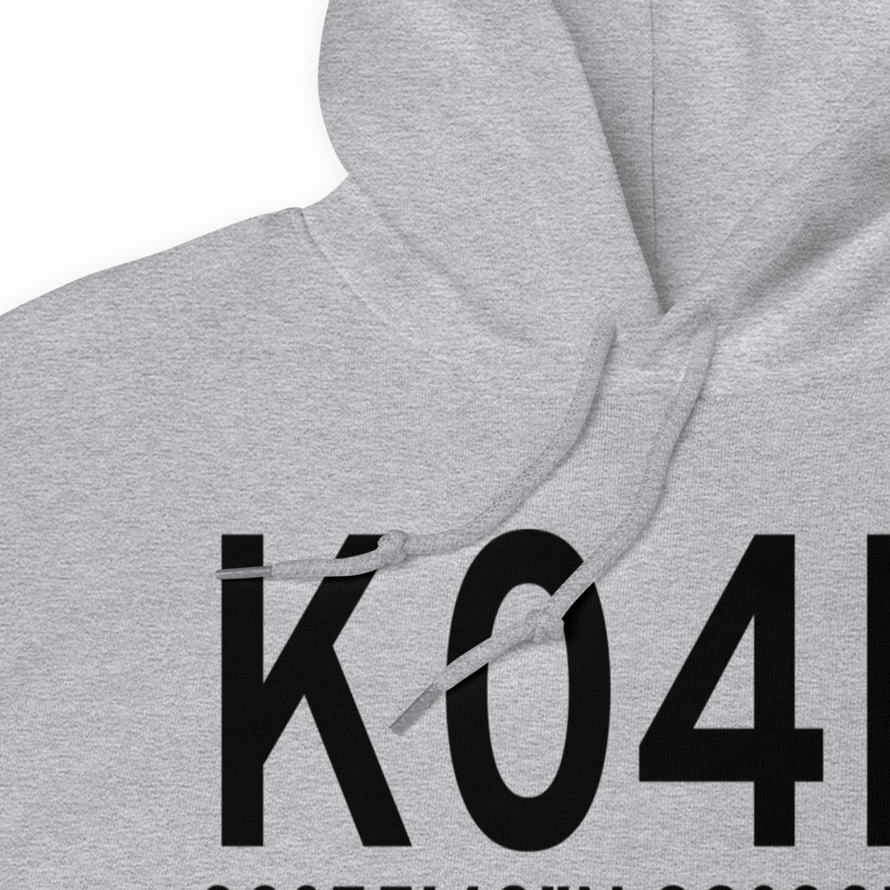 Calhoun County Airport (K04M) ICAO Hoodie Sweatshirt 