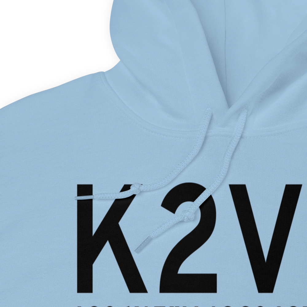 Yuma Municipal Airport (K2V6) ICAO Hoodie Sweatshirt 
