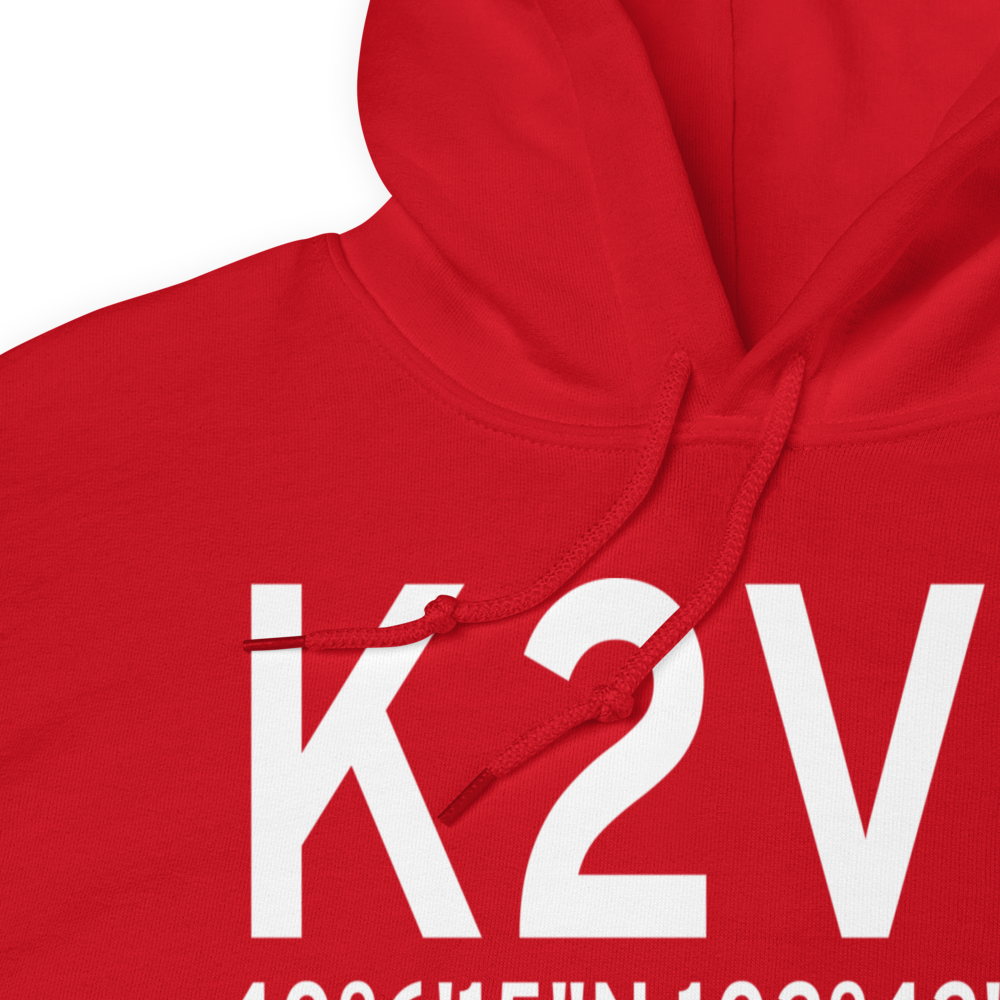 Yuma Municipal Airport (K2V6) ICAO Hoodie Sweatshirt 