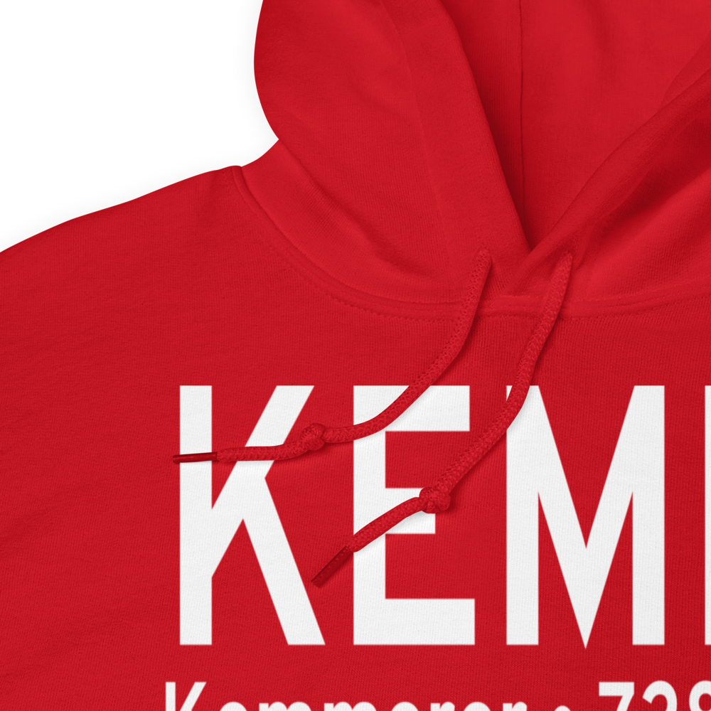 Kemmerer Municipal Airport (KEMM) ICAO Hoodie Sweatshirt 