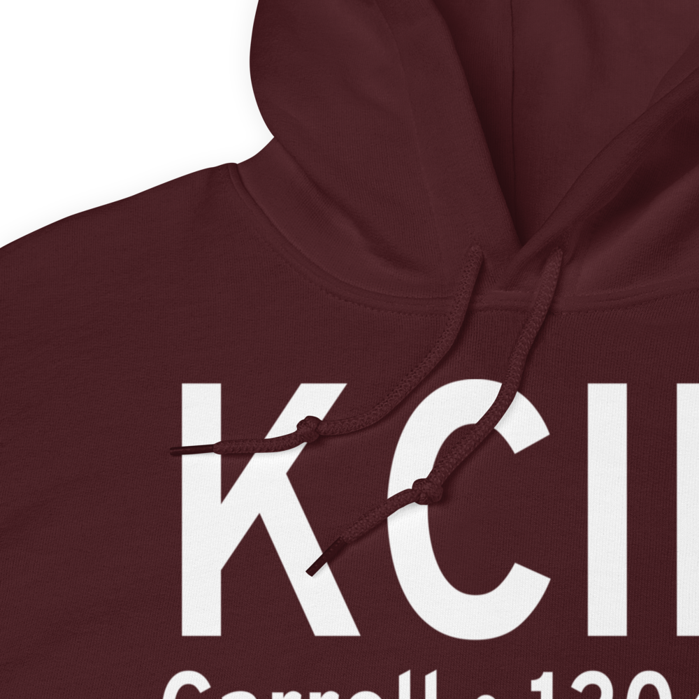 Arthur N Neu Airport (KCIN) ICAO Hoodie Sweatshirt 