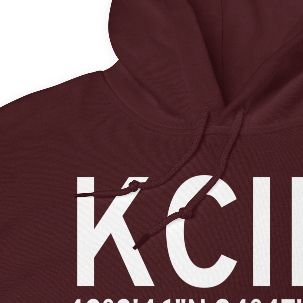 Arthur N Neu Airport (KCIN) ICAO Hoodie Sweatshirt 