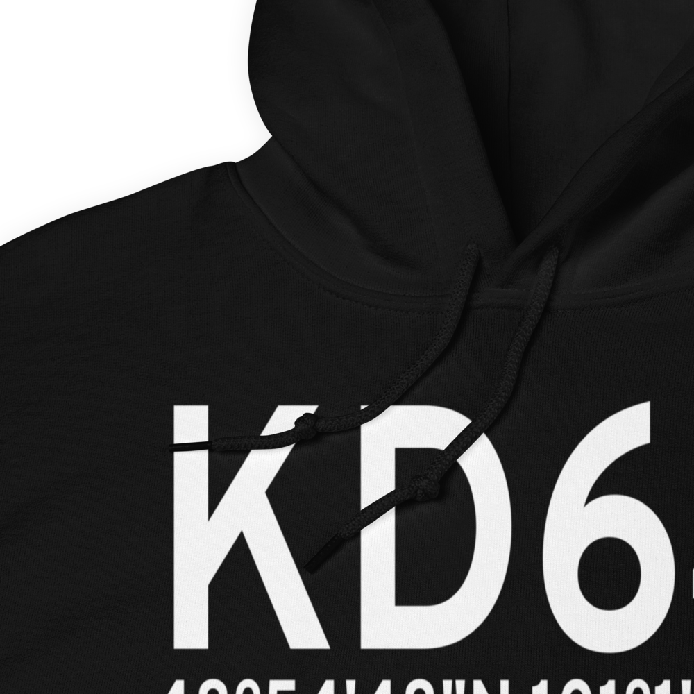 Westhope Municipal Airport (KD64) ICAO Hoodie Sweatshirt 