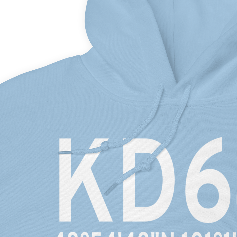Westhope Municipal Airport (KD64) ICAO Hoodie Sweatshirt 
