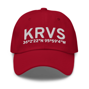 Richard Lloyd Jones Jr Airport (KRVS) ICAO Hat