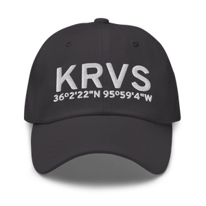 Richard Lloyd Jones Jr Airport (KRVS) ICAO Hat