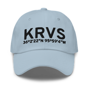 Richard Lloyd Jones Jr Airport (KRVS) ICAO Hat