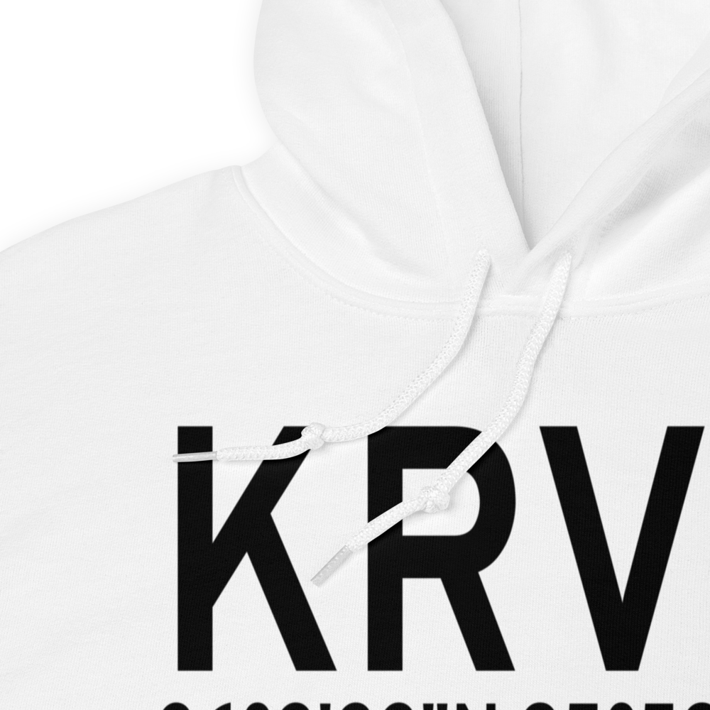 Richard Lloyd Jones Jr Airport (KRVS) ICAO Hoodie Sweatshirt 