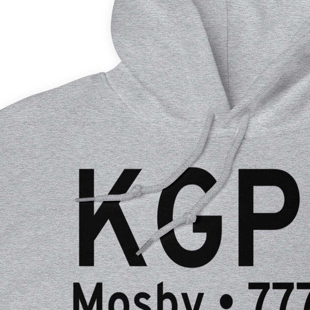 Midwest National Air Center Airport (KGPH) ICAO Hoodie Sweatshirt 
