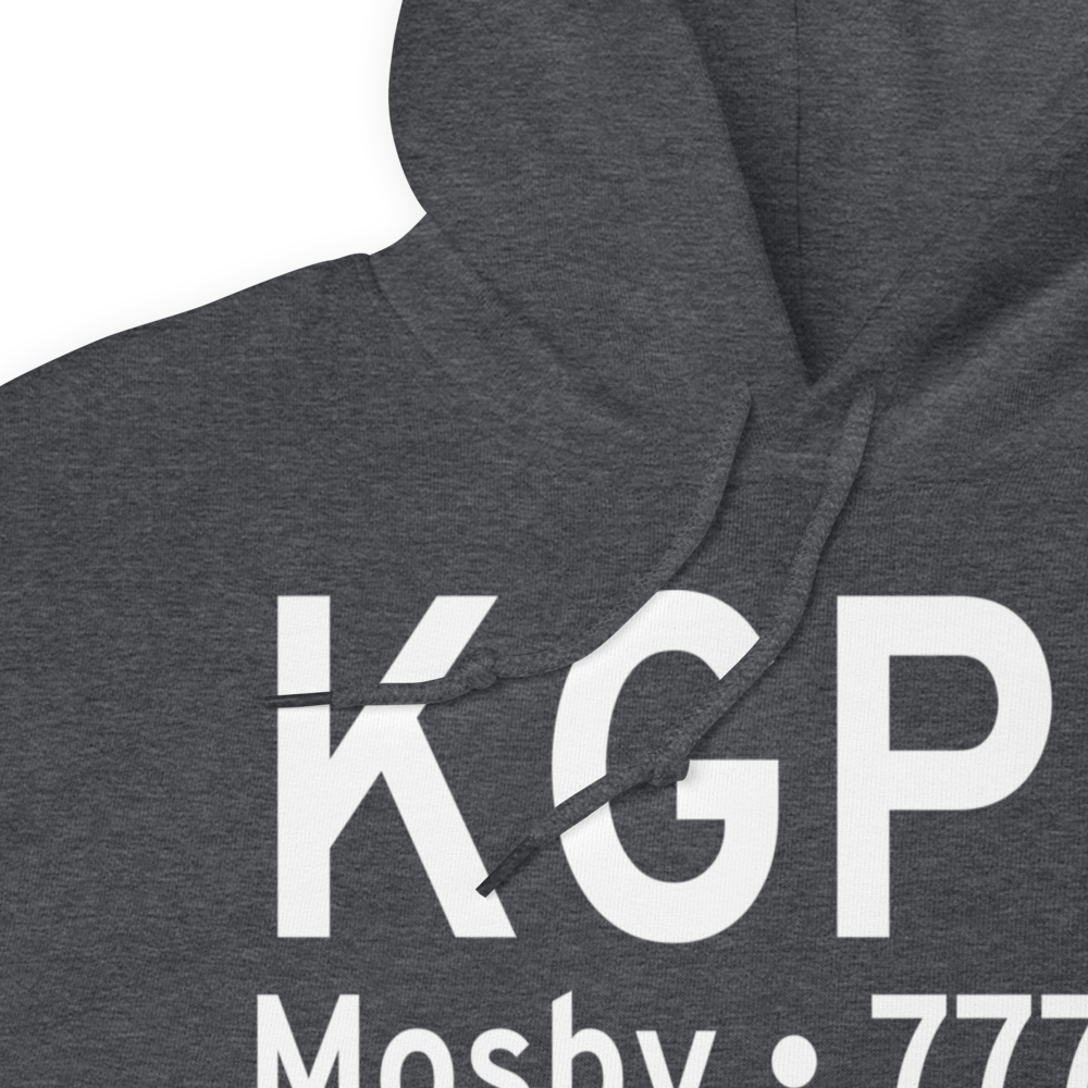 Midwest National Air Center Airport (KGPH) ICAO Hoodie Sweatshirt 
