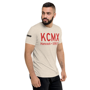 Houghton County Memorial Airport (KCMX) ICAO Tri-blend T-Shirt