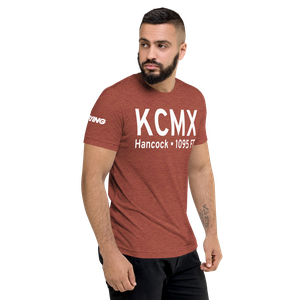 Houghton County Memorial Airport (KCMX) ICAO Tri-blend T-Shirt