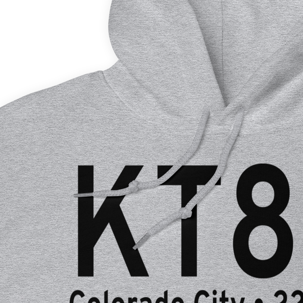 Colorado City Airport (KT88) ICAO Hoodie Sweatshirt 