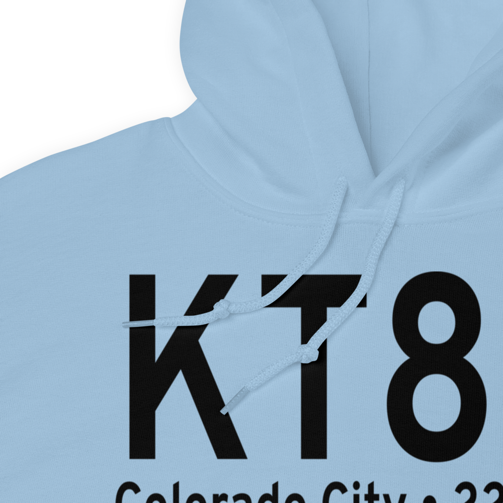 Colorado City Airport (KT88) ICAO Hoodie Sweatshirt 
