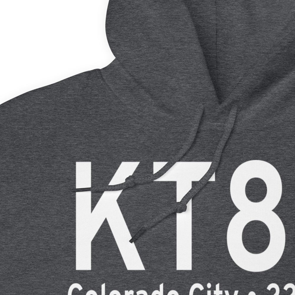 Colorado City Airport (KT88) ICAO Hoodie Sweatshirt 