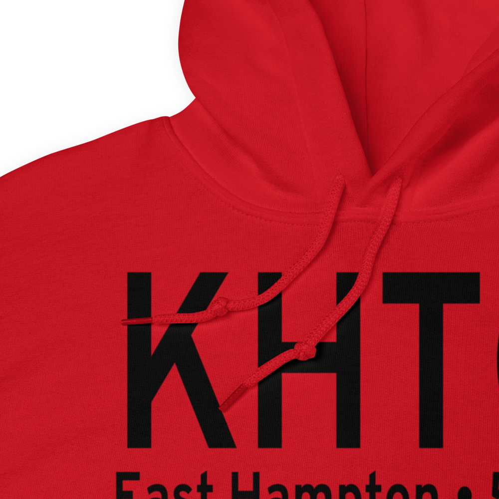 East Hampton Airport (KHTO) ICAO Hoodie Sweatshirt 