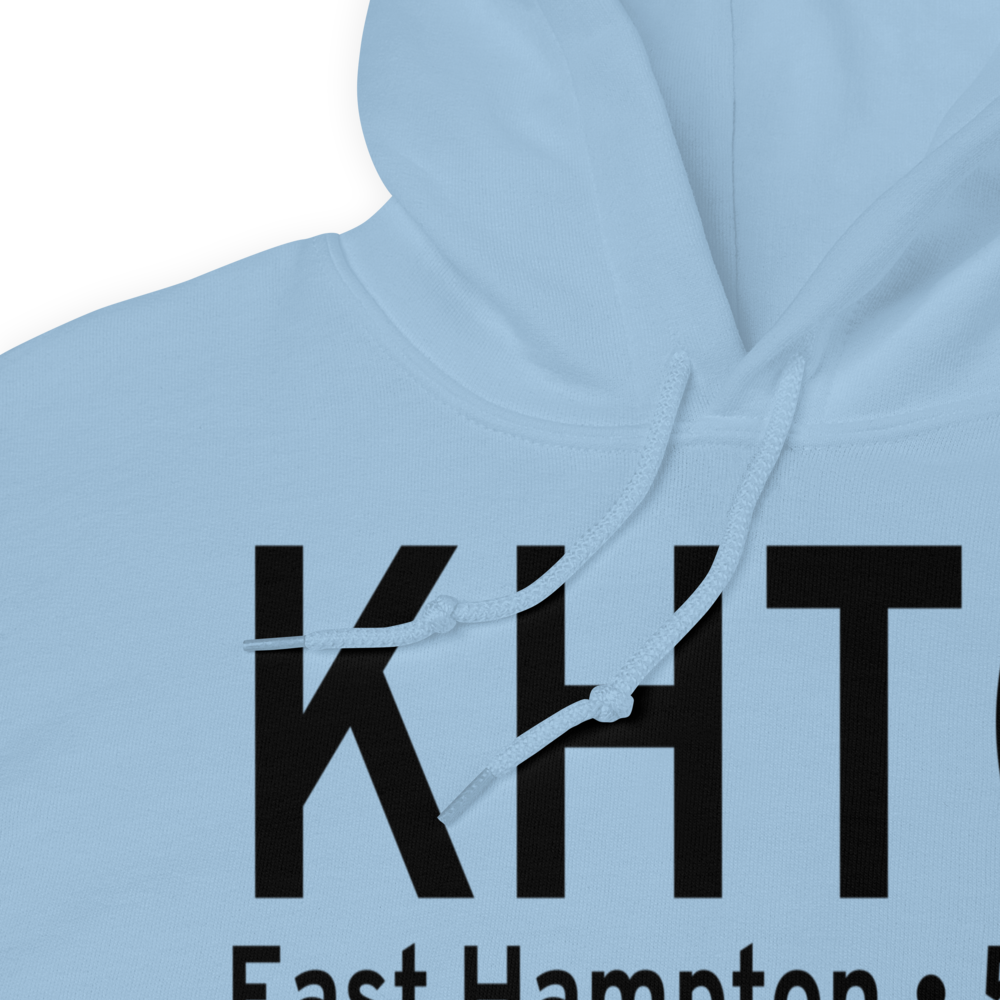 East Hampton Airport (KHTO) ICAO Hoodie Sweatshirt 
