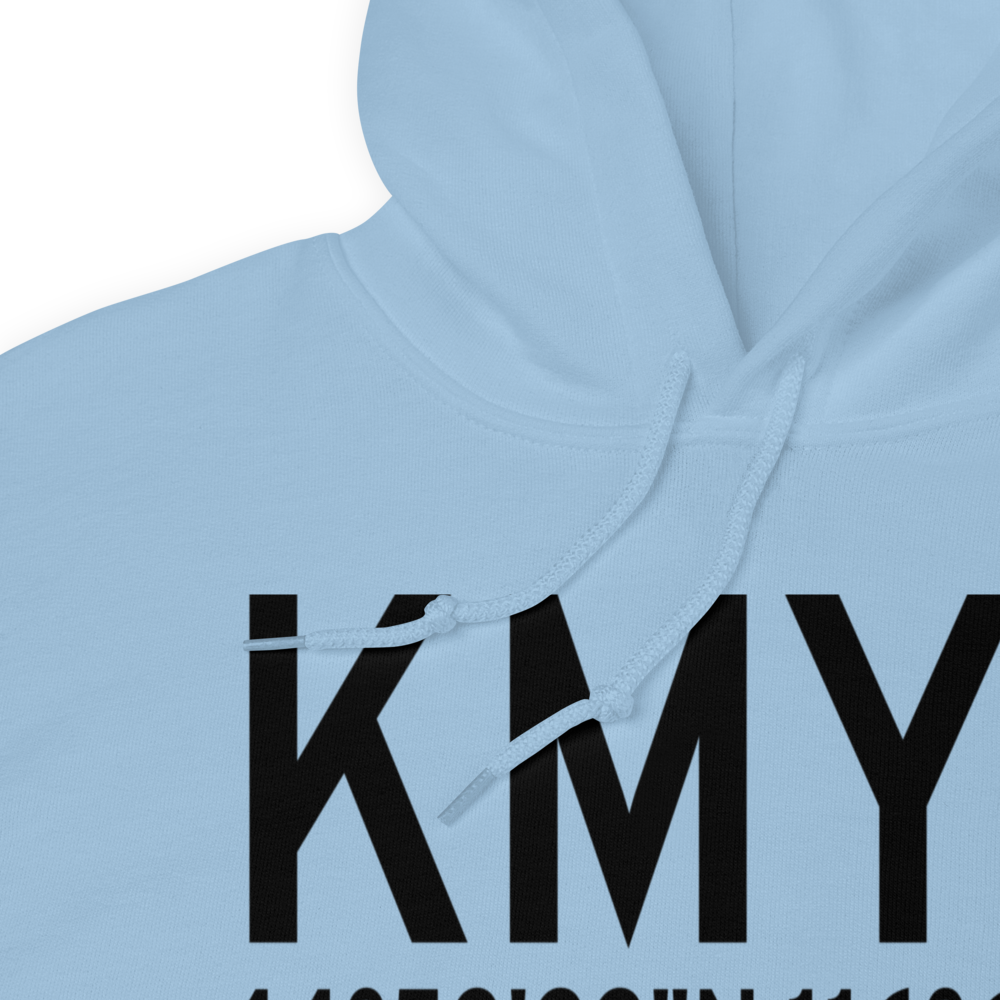 McCall Municipal Airport (KMYL) ICAO Hoodie Sweatshirt 