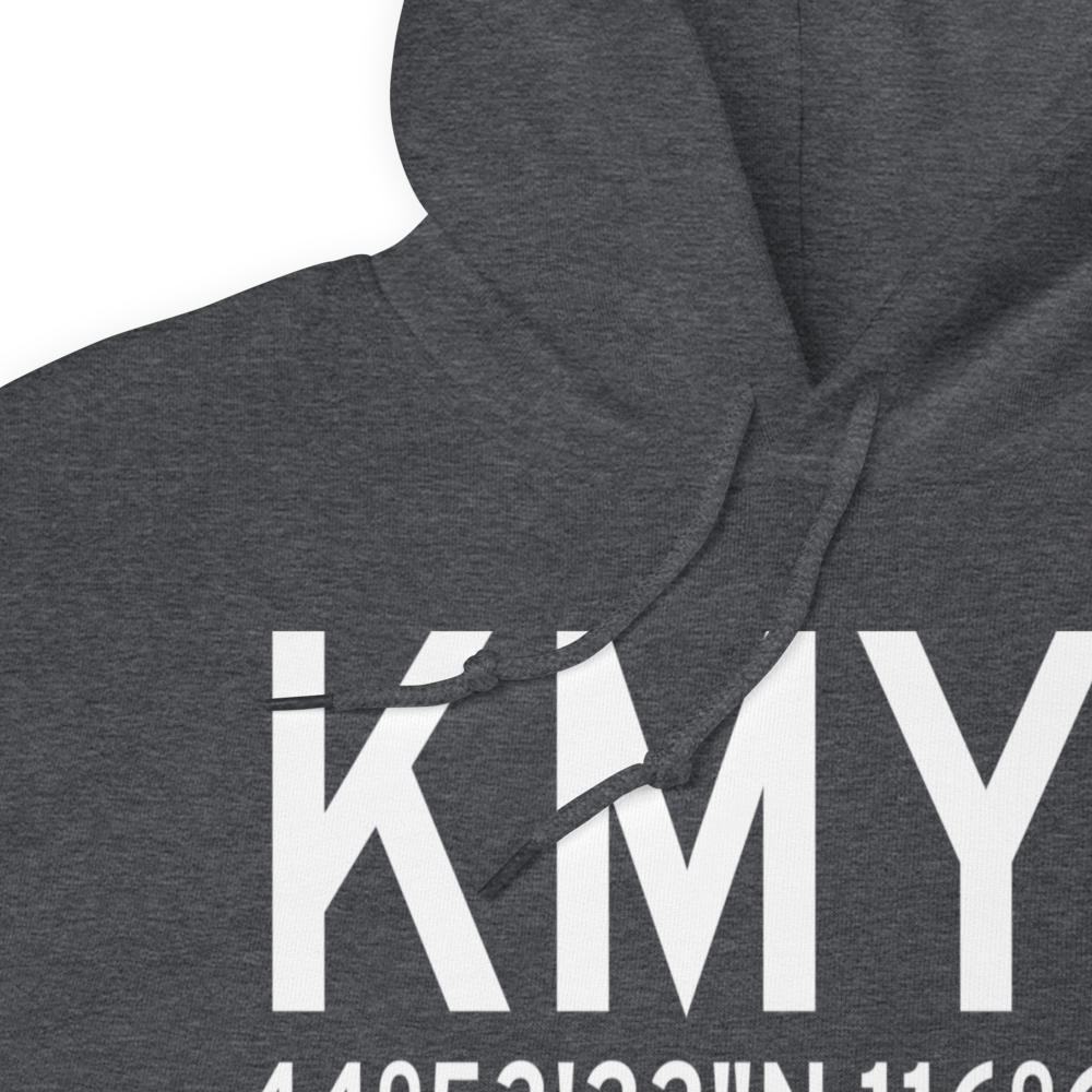 McCall Municipal Airport (KMYL) ICAO Hoodie Sweatshirt 
