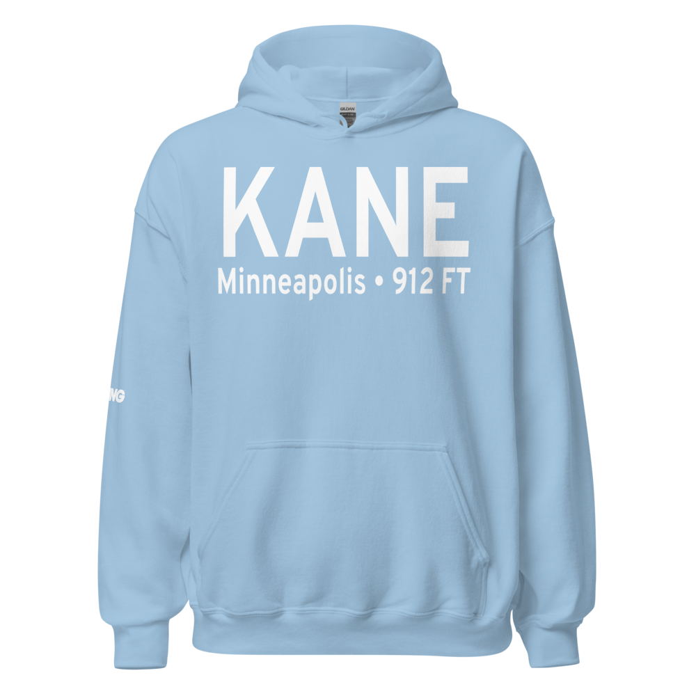Anoka County-Blaine (Janes Field) Airport (KANE) ICAO Hoodie Sweatshirt 