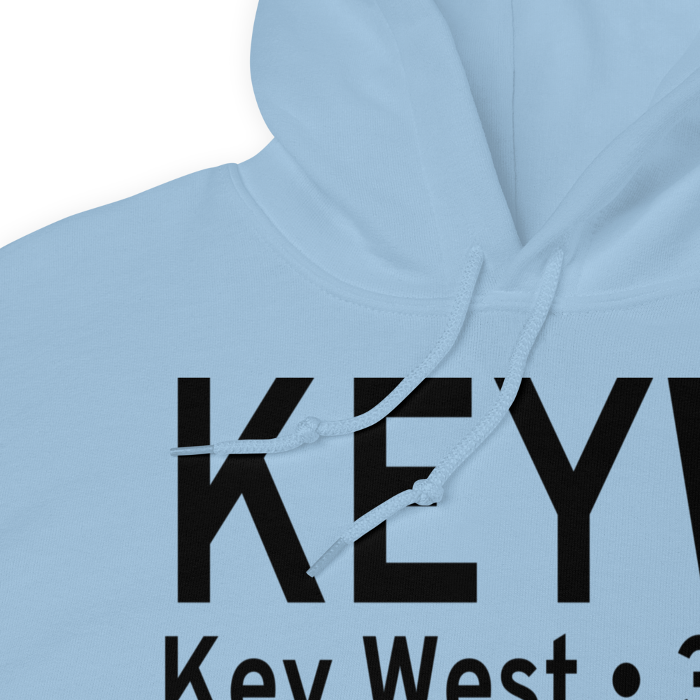 Key West International Airport (KEYW) ICAO Hoodie Sweatshirt 