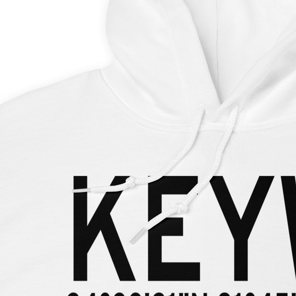 Key West International Airport (KEYW) ICAO Hoodie Sweatshirt 