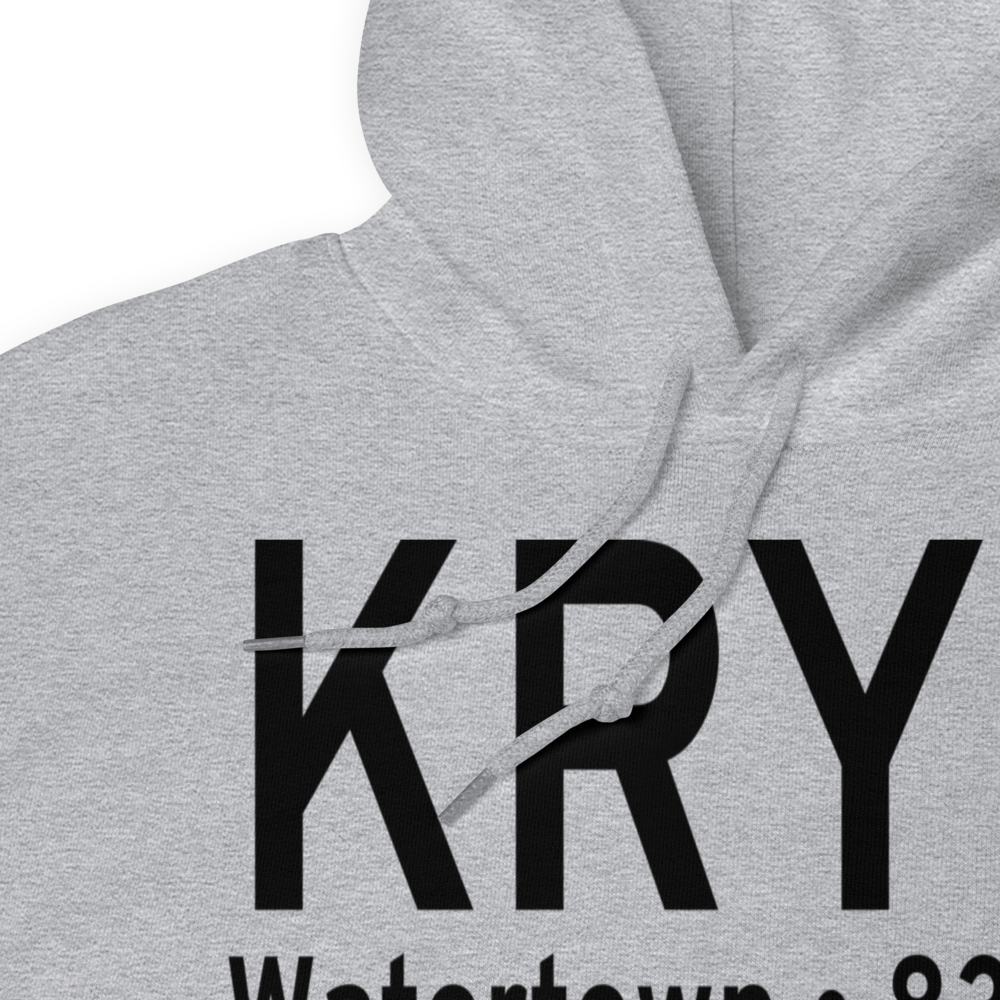 Watertown Municipal Airport (KRYV) ICAO Hoodie Sweatshirt 