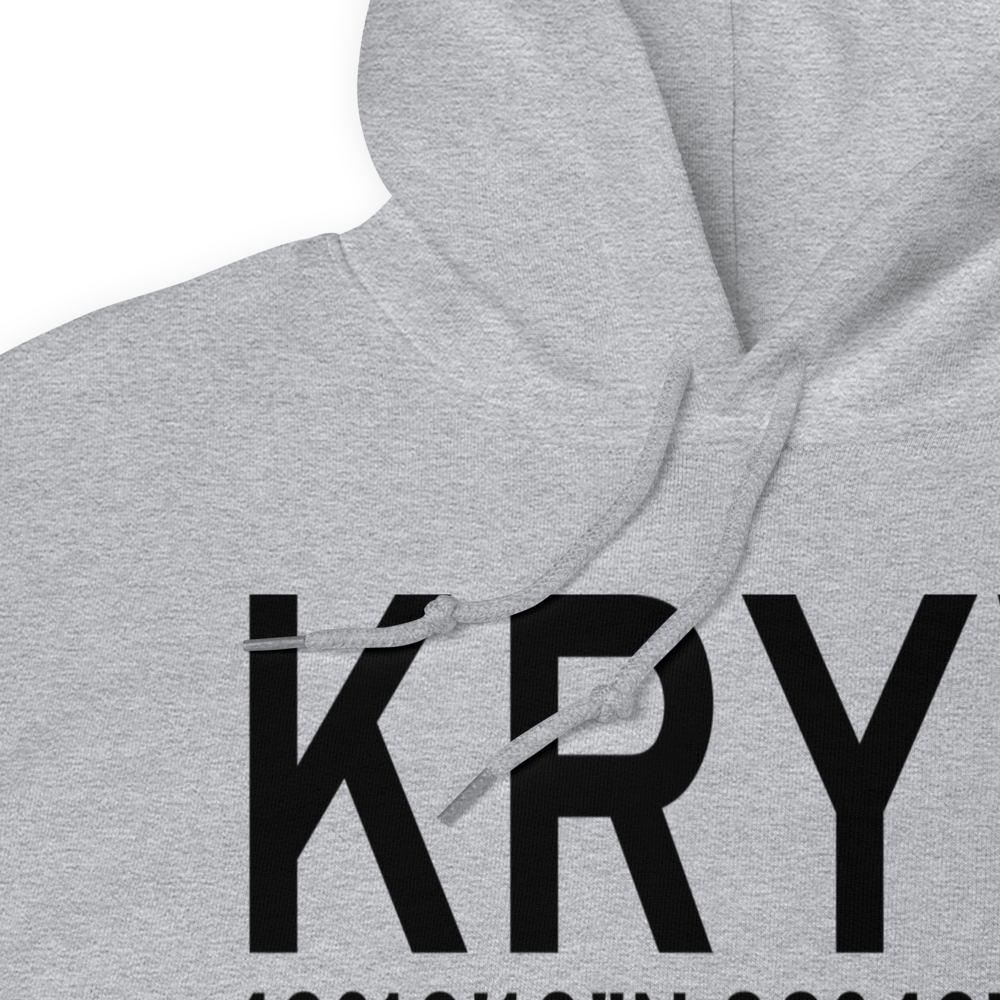 Watertown Municipal Airport (KRYV) ICAO Hoodie Sweatshirt 
