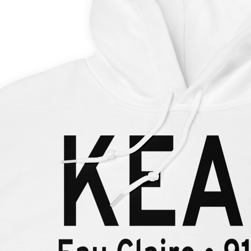 Chippewa Valley Regional Airport (KEAU) ICAO Hoodie Sweatshirt 
