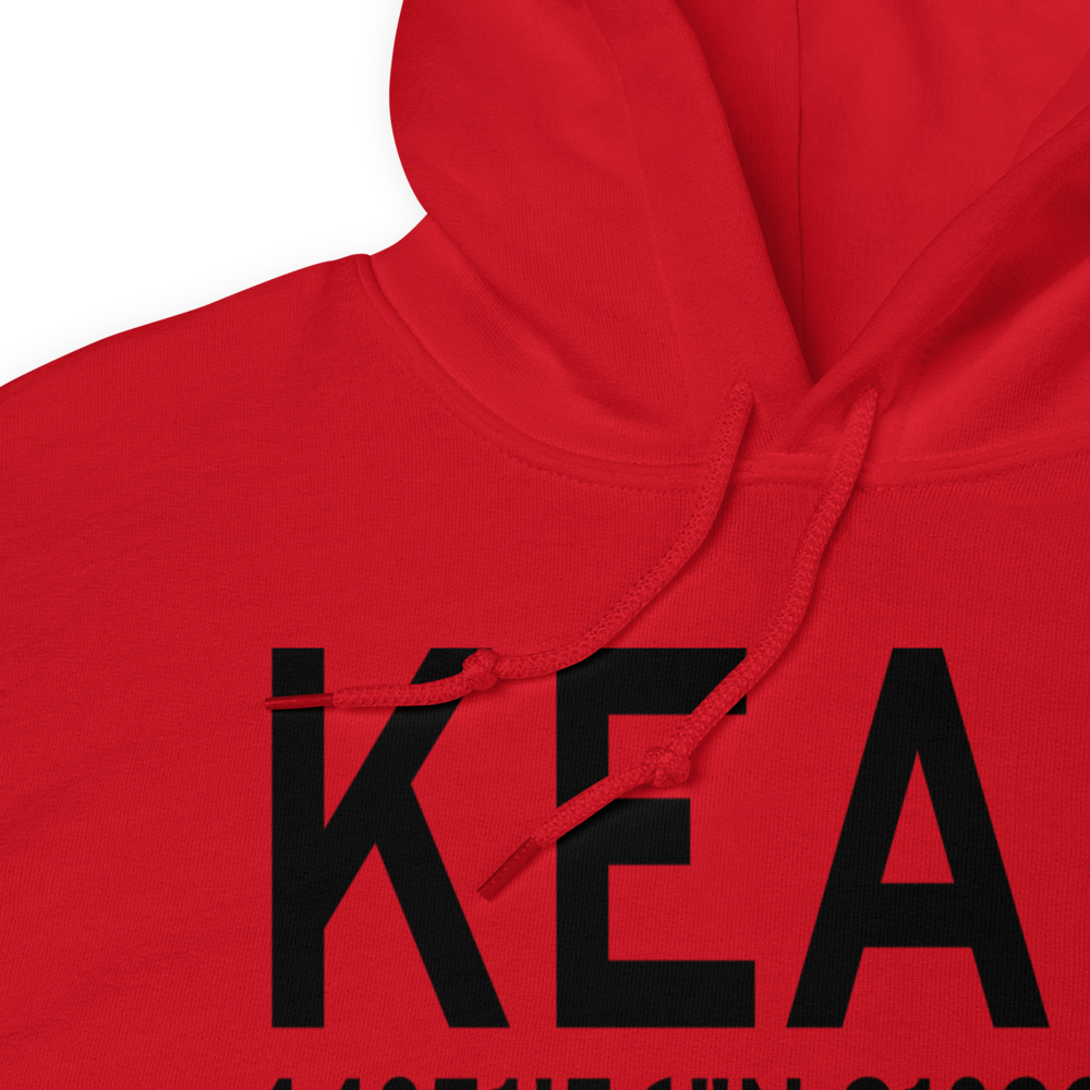 Chippewa Valley Regional Airport (KEAU) ICAO Hoodie Sweatshirt 